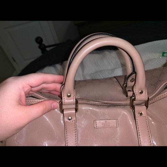 Gucci Joy Imprime Tote bag in rose pink - Picture 5 of 8
